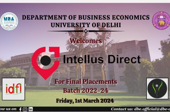 Department Of Business Economics University Of Delhi